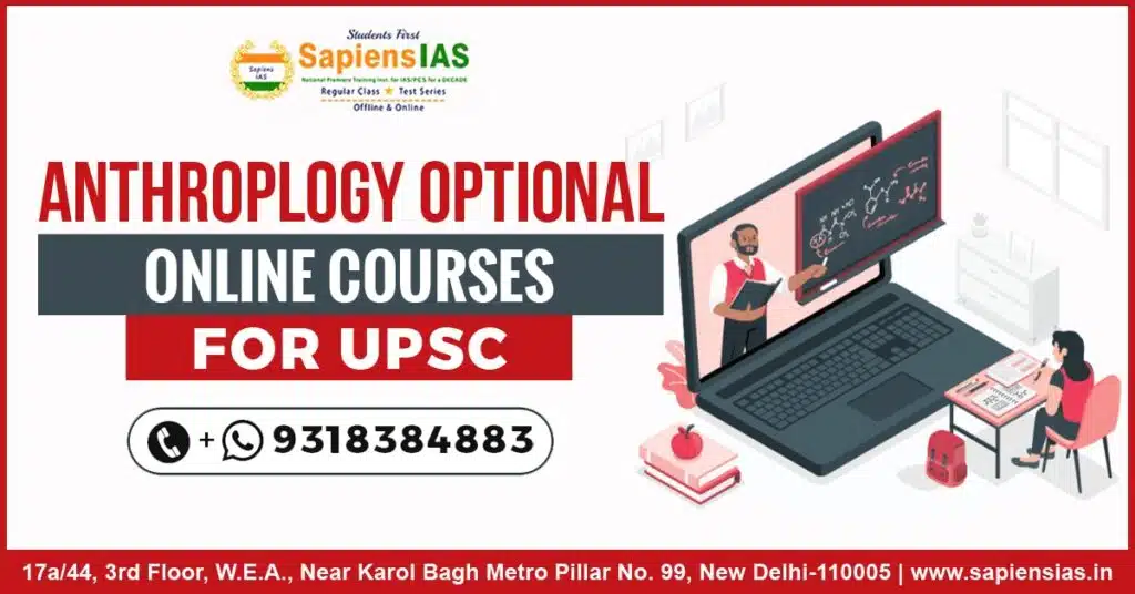 Anthropology Optional Online Courses for UPSC