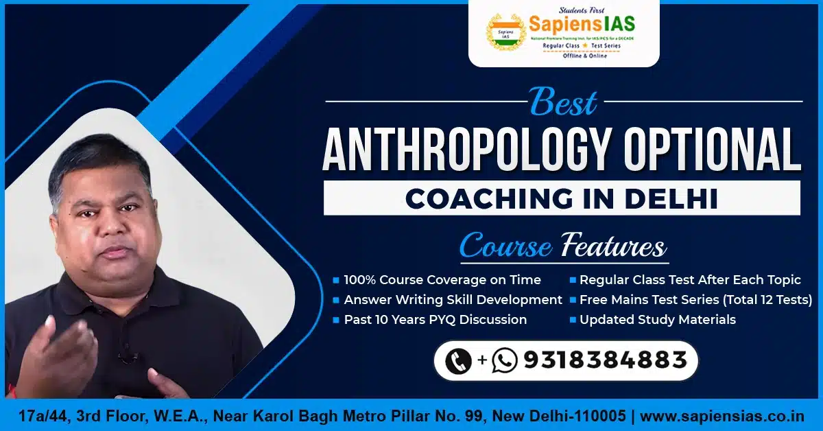 Best Anthropology Optional Coaching for UPSC